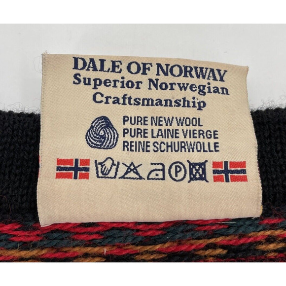 Dale of Norway Wool Cardigan Sweater Womens Small Red - Picture 4 of 8